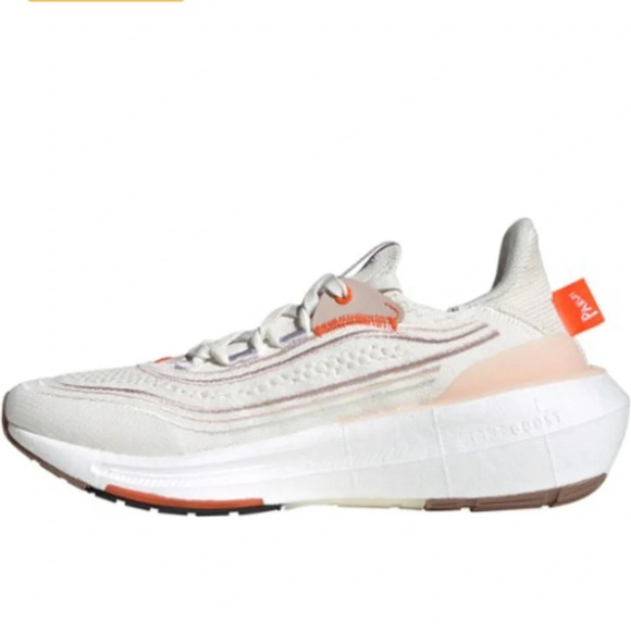 adidas Women's Size 9 Ultraboost Light X Parley Road-Running Shoes NWT White - Picture 8 of 10